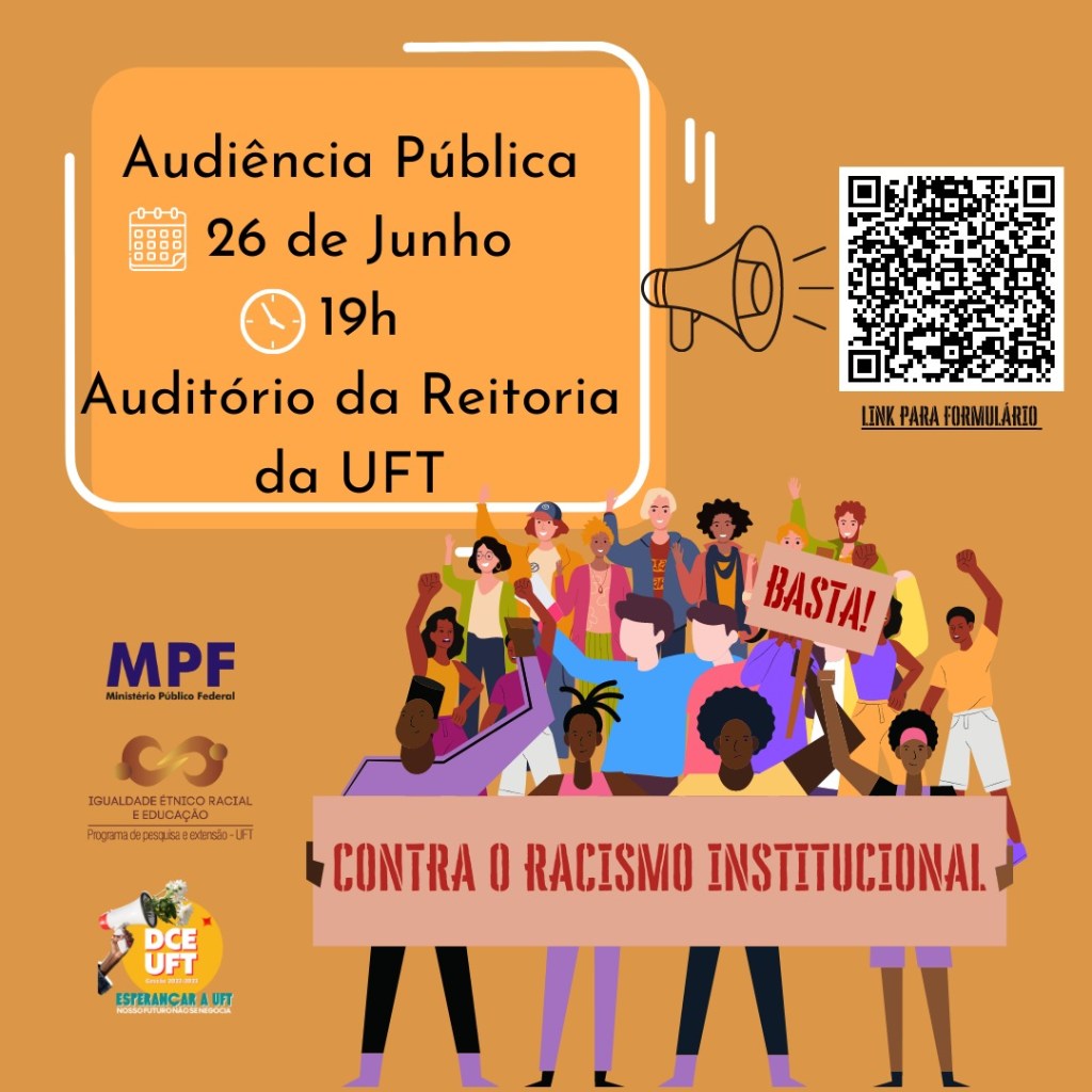 RACISMO INSTITUCIONAL É TEMA DE AUDIÊNCIA PÚBLICA NA&nbsp;UFT