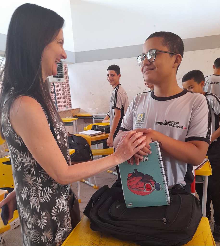 Ana Lúcia Rogo da Perkins do CMTO La Salle